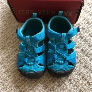 KEEN Seacamp II Blue Toddler Sandals